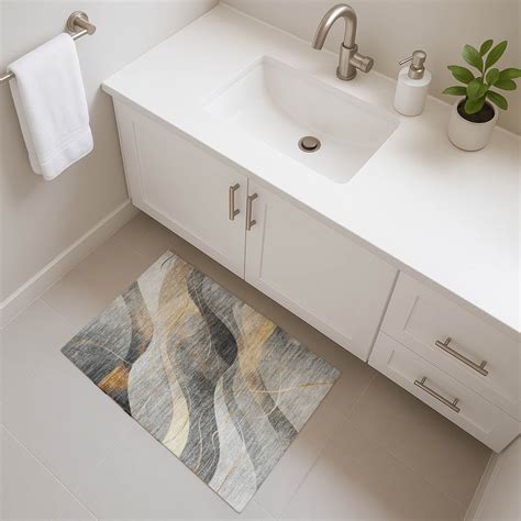 Addison Rugs Mayfield Premium Machine Washable Transitional Swirls Gray ...