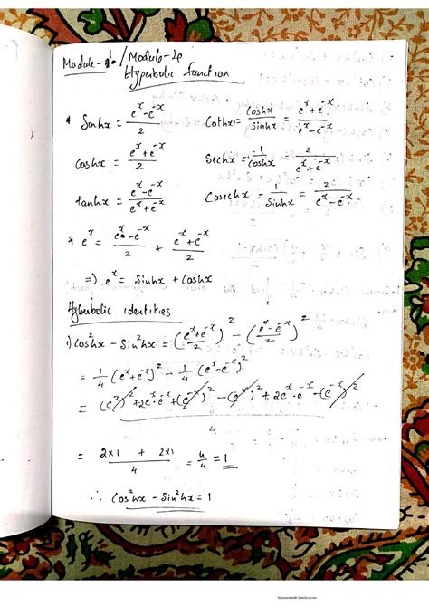 Sem2-Maths- Mod1,4 -Note1 - Mathematics - Studocu