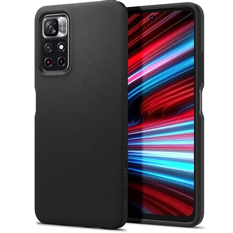 Spigen Essential Sand Blast for Redmi Note 11T 5G/Poco M4 Pro 5G/ Case ...