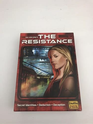 Buy The Resistance Board Game Indie Board Game Don Eskridge's 2012 ...