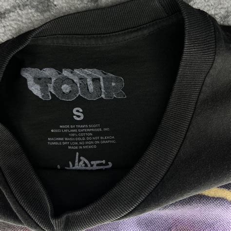 TRAVIS SCOTT shirt “ size: small - Depop