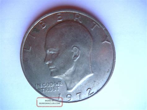 1972 Eisenhower Dollar Us Coin