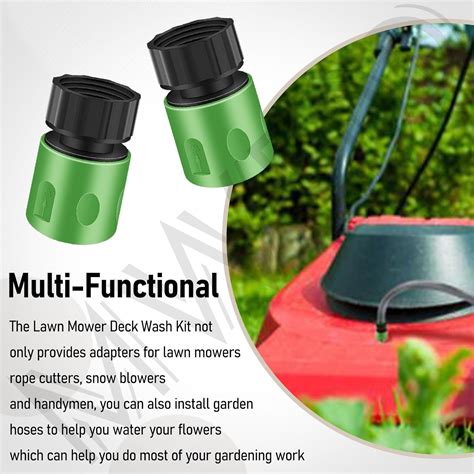 MWEDP Lawn Mower Deck Wash Kit, Compatible with Cub India | Ubuy