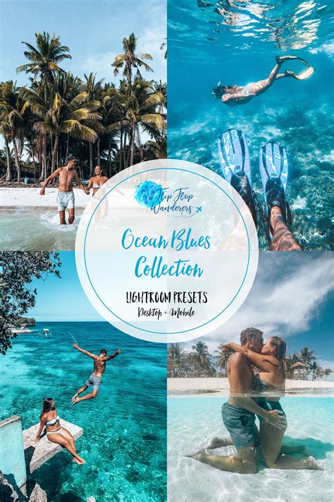NEWS: Our new Lightroom preset collection is now LIVE! THE OCEAN BLUES ...