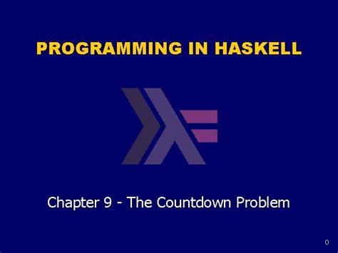 Image result for Haskell Programming Challenges