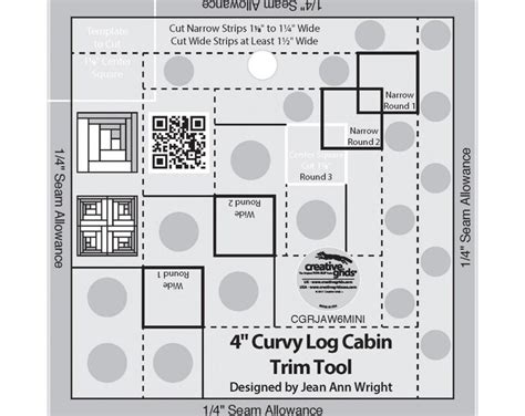 Creative Grid Video Curvy Log Cabin 的图像结果