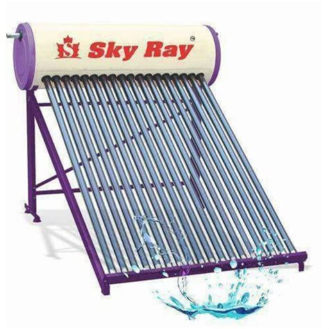 Domestic Solar Water Heater - Evacuated Tube Solar Collector ...