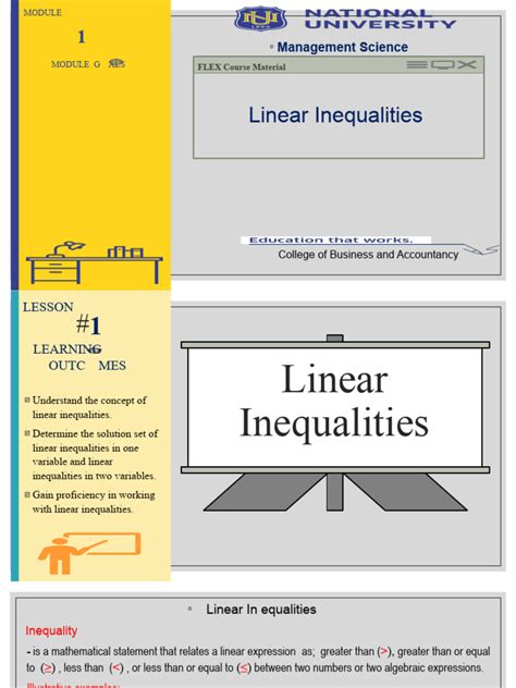Linear Inequalities | PDF | Inequality (Mathematics) | Mathematical Relations