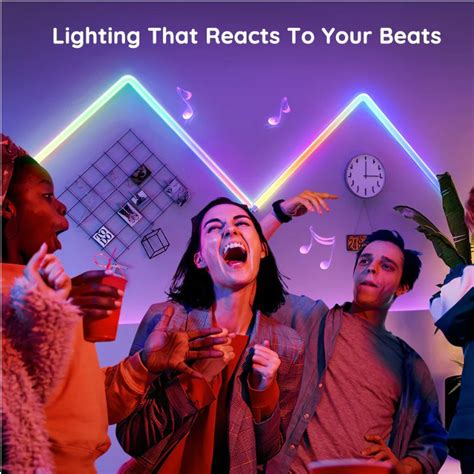 چراغ دیواری هوشمند گووی Govee Glide Wall Light H6062 | مشاوره | نورنگار