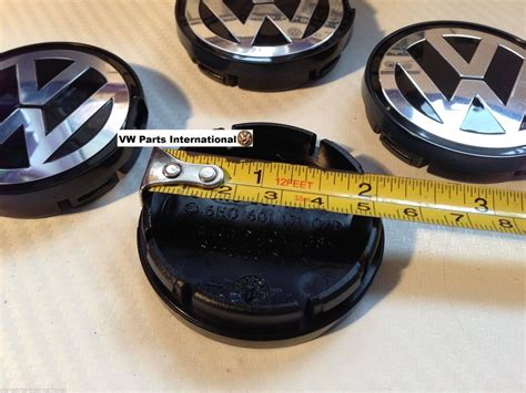 VW Golf MK2 MK3 MK4 VR6 R32 1x Wheel Centre Center Cap 55MM Genuine New ...