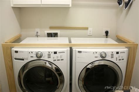 DIY Built-In Washer and Dryer for Your Laundry Room