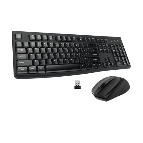 Amazon.in: Buy Wireless Keyboard and Mouse Combo, EDJO Full-Sized 2 ...