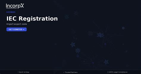 IEC Registration Online ₹1,499 | IncorpX