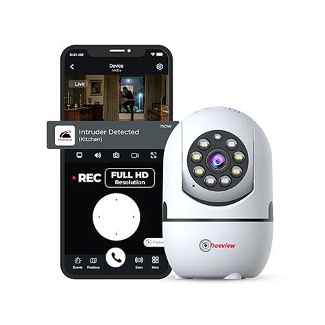 Buy Trueview 2MP Smart CCTV Wi-fi Home Security Camera with Pan Tilt ...