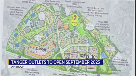 Tanger Outlets to open Antioch shopping center in September – WKRN News 2