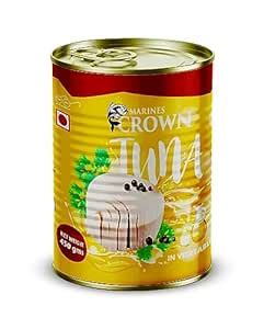 MCI Marines Crown Canned Tuna Chunks in Oil (Pack of 2) : Amazon.in ...