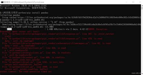 Install Pandas Python 3.10 的图像结果