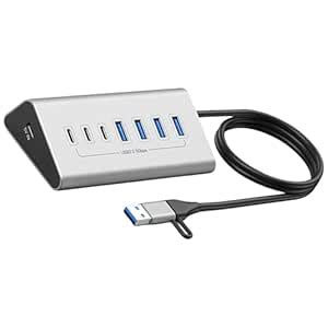 Type C Hubs USB Hubs 7/10 Port USB3.0 Splitter USB Hubs Adapter ...