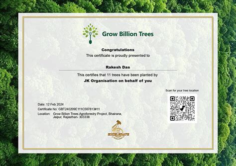 Eco-Leadership: JK Organisation's Agroforest Vision – Grow Billion Trees