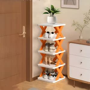 STELITE 5 layer Shoe Cabinet Storage For Home Plastic Shoe Stand ...
