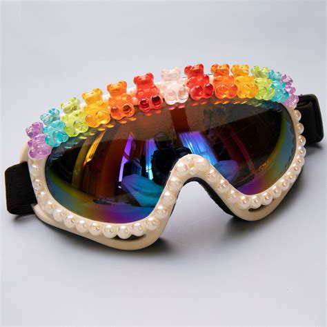 Gummy Bear Goggles | Gummy bear costume, Rave accessories, Gummy bears