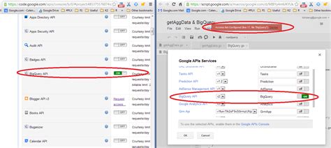 The Load BigQuery Jobs button in the BigQuery jobs informationtable