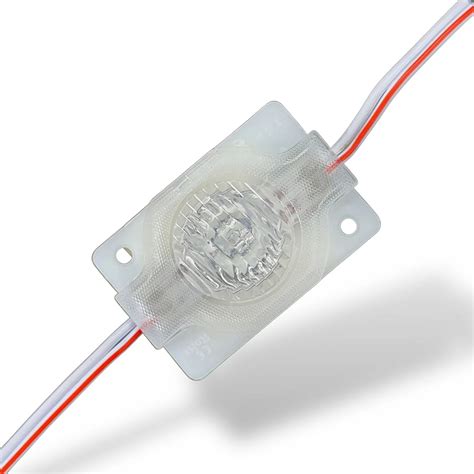12V Round Shape RGB 1.5W COB Light with Lens | Multicolor Waterproof B ...