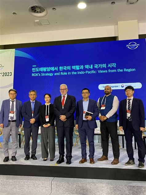 SIRP Faculty, Dr. Jojin participated as a speaker at the 2023 Jeju ...