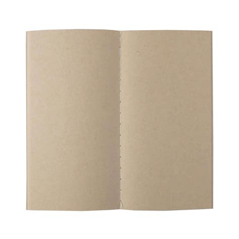 Midori Traveler's Notebook navulling kraft papier 014