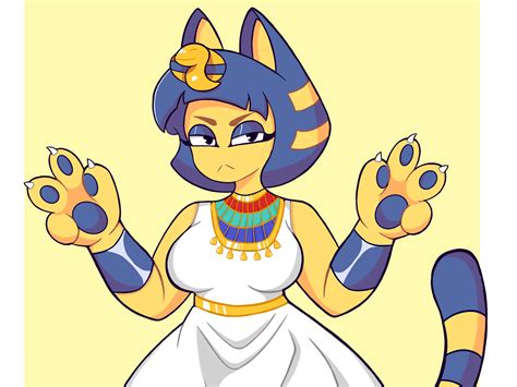 Download Ankha Animal Crossing Wallpaper | Wallpapers.com