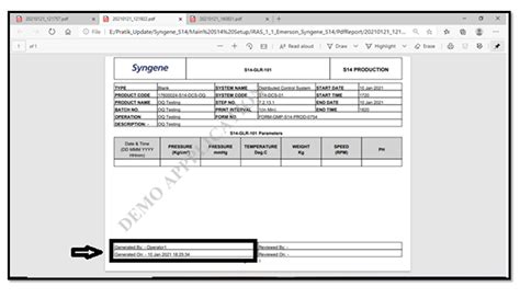 industrial reports with E signature, industrial reports with schedular ...