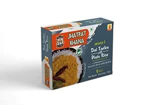 The Thar Food Jhatpat Khana Dal Tadka with Plain Rice : Amazon.in ...