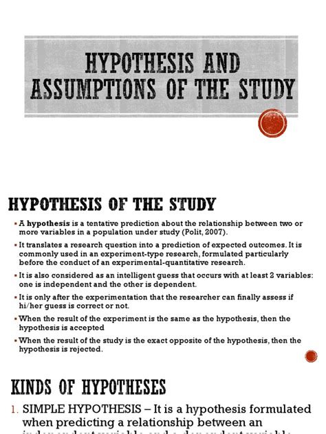 Image result for Assumptions of the Study Example