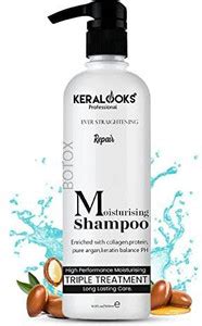 keralooks professional Moisturizing Repair straight hair Botox shampoo ...