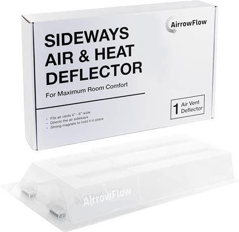 Sideways Magnetic Floor Air Vent Deflector under Furniture Heat Air ...