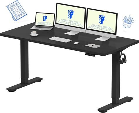 Amazon.com: FLEXISPOT EN1 Whole Piece Standing Desk, 60 x 24 Inches ...