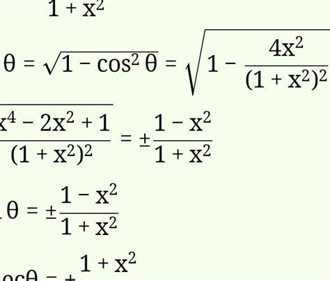 TRIGONOMETRY 2. If cos 0 = 2x 2 1+x² then tan 0 = - Brainly.in