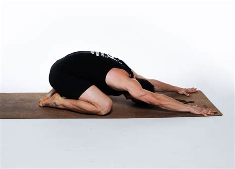 Child's Pose - Man Flow Yoga