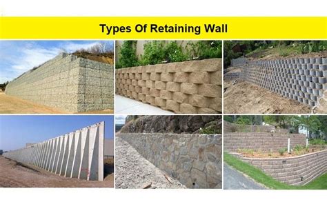 Types Of Retaining Wall | What Is Retaining Wall? | Retaining Wall Types
