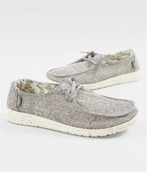 Hey Dude Wendy Shoe - Women's Shoes in Iron | Buckle | Tennis shoes ...