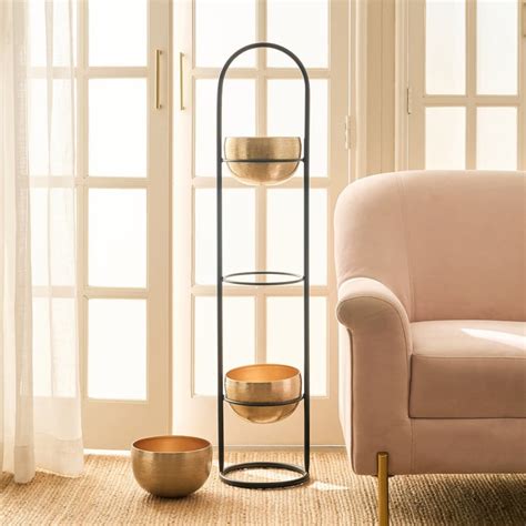 Buy Gardenia Mirage Metal 3-Tier Floor Planter from Home Centre at just ...