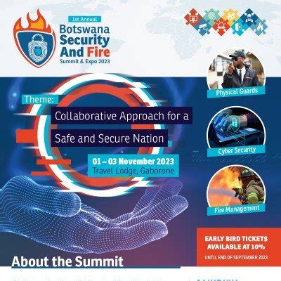 BOTSWANA SECURITY & FIRE SUMMIT AND EXPO 2024 Tickets, BA ISAGO ...
