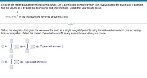 Image result for Volume Ewasher and Shell Method Formulas