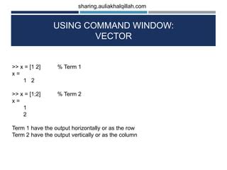 Image result for Octave Programming Easy Example