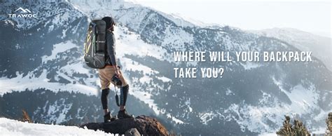 TRAWOC VORTEX 60 Ltr Travel Backpack Hiking Trekking Bag Rucksack Bag ...