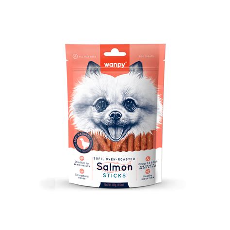 Wanpy Salmon Stick – 100 gm | Pet Treats India