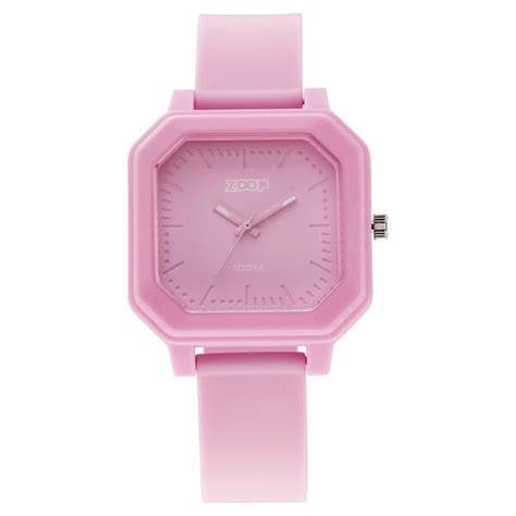 Buy Online Zoop Analog Watch with Pink Dial & Pink Strap for Girls Kids ...