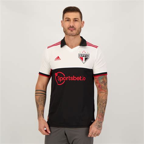 Camisa Adidas São Paulo III 2022 - FutFanatics