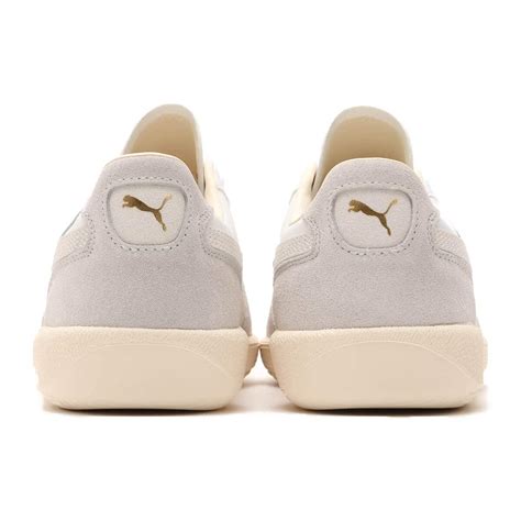 PUMA PALERMO LTH PUMA WHITE-COOL LIGHT GRAY-S 24SP-I（プーマ パレルモ レザー-ホワイト ...