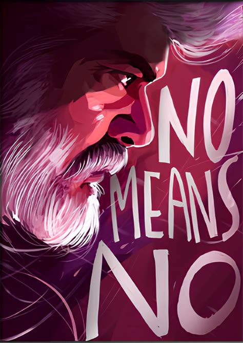 No means No Poster – InkyPrinty